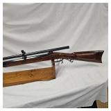 T/C Hawkins Custom 50 Cal w/1878 Lyman Centennial Long Tube Era Scope, Century Model, by Lyman Company