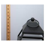 Set of Two Lanterns with Battery-Operated Candles – 23.5" Tall