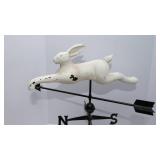 Folk Art Style Rabbit Weathervane – 22.5" Tall