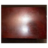 Vintage Wooden Side Table – Small