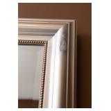 Large Wall Mirror – Silver-Tone Frame