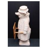 Pig Figurine with Chalkboard – 23" Tall