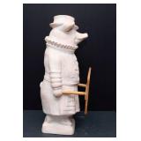 Pig Figurine with Chalkboard – 23" Tall