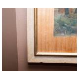 Woodland Landscape Wall Art – Framed and Matted