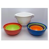 Variety of Plastic Mixing Bowls