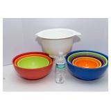 Variety of Plastic Mixing Bowls