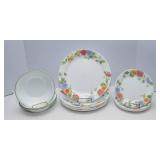 Corelle Summer Blush Dishware Set – 16-Piece