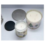 Bath & Body Works Candles with Decorative Stands – Brand New