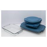 Anchor Hocking Baking Dishes with Lids