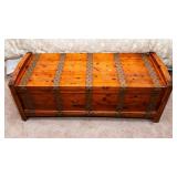 Vintage Wooden Trunk