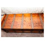 Vintage Wooden Trunk