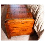 Vintage Wooden Trunk