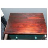 Vintage Green End Table