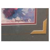 Large Wall Art by Nancy Lund – 1990s, 30.5" x 36.5"