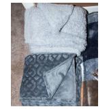Set of Four Cozy Throw Blankets