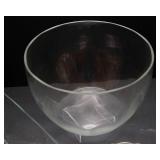 Set of Four Glass Serving Bowls