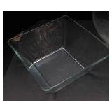 Set of Four Glass Serving Bowls