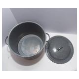 Set of Two Large Cooking Pots