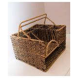 Woven All-in-One Utensil Holder Caddy