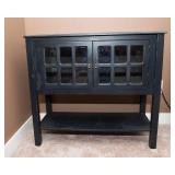 Small Black Entryway Table