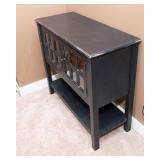 Small Black Entryway Table