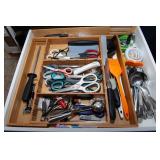 Kitchen Drawer Contents - Assorted Items