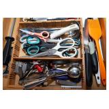 Kitchen Drawer Contents - Assorted Items