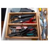 Kitchen Drawer Contents - Assorted Items