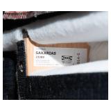 Set of Two IKEA SAKARIAS Armchairs – Floral Pattern