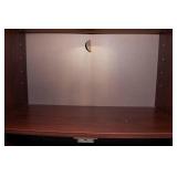 Wood-Look Laminate Display Cabinet