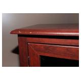 Wood-Look Laminate Display Cabinet