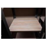 Set of 2 Metal Shelving Units – 18" W x 15" D x 71.75" T