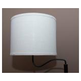 Side Table with Attached Lamp