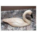 Set of Two Bird Figurines – Goose and Swan