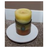 Large Lantern and Two Decorative Candles