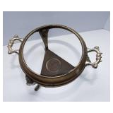 Vintage Copper and Brass Chafing Dish Food Warmer