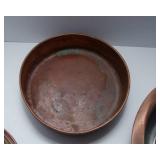 Vintage Copper and Brass Chafing Dish Food Warmer