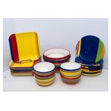 Assorted Colorful Dishware – Sonoma Color Fest & Summer Living