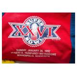 1992 Super Bowl Duffel Bag & Minnesota Vikings Hat