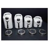 Set of 4 Spice/Ingredient Jars