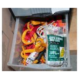 Plastic 3-Shelf Storage Container with Supplies