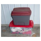 Two Mystery Christmas Totes