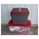 Two Mystery Christmas Totes