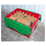 Tote Full of Christmas Ornaments