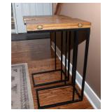 Two Extending Side Tables