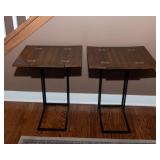 Two Extending Side Tables