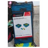 Outdoor Games - Cornhole, 3 Hole Bean Bag Toss