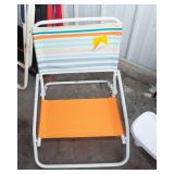 Colorful Beach Chairs – Includes Children’s High Chair