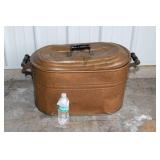 Antique Wash Bin Boiler with Lid