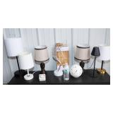 Variety of Small Lamps – Untested